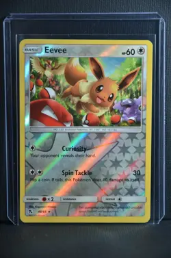 Eevee 48/68 Hidden Fates 2019 Reverse Holo Holofoil Pokemon TCG Card - NM - Image 4