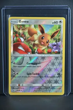 Eevee 48/68 Hidden Fates 2019 Reverse Holo Holofoil Pokemon TCG Card - NM - Image 5