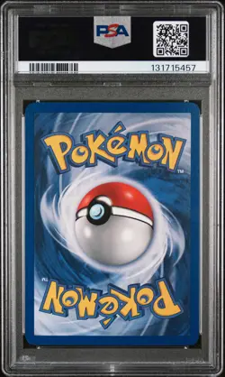 2000 Pokemon Gym Heroes #14 Sabrina's Gengar Holo Swirl PSA 8 - Image 2