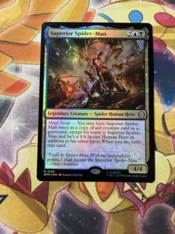Superior Spider-Man (0155) (Rare) (Foil) Marvel's Spider-Man MTG M/NM - Image 1