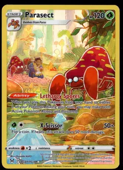 Parasect Ultra Rare SWSH11: Lost Origin Trainer Gallery TG01/TG30 NM - Image 1