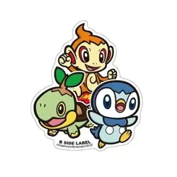 Pokemon Sticker B-SIDE LABEL Pokemon Center Trainers Made in Japan New - Image 5