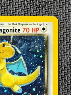 Dark Dragonite 5/82 Team Rocket 2000 Holo Rare WOTC Pokemon Card TCG - Image 4