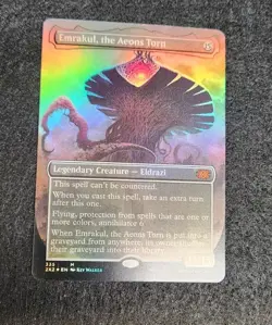 MTG Emrakul, the Aeons Torn Double Masters 2022 Borderless Foil - Image 1
