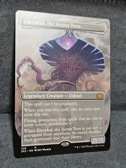 Emrakul, the Aeons Torn (Borderless) - Non-Foil- Double Masters 2022 #335 2X2 NM - Image 2