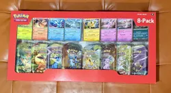 Pokemon TCG: Scarlet & Violet - Prismatic Evolutions 8 Pack Mini Tin Set - Image 1