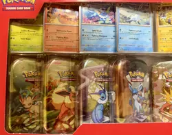 Pokemon TCG: Scarlet & Violet - Prismatic Evolutions 8 Pack Mini Tin Set - Image 4