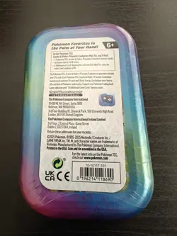 Pokemon TCG Scarlet & Violet Prismatic Evolutions Mini Tin Glaceon SEALED - Image 2