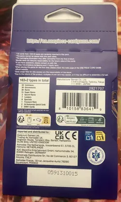 One Piece TCG: The Azure Sea's Seven Sleeved Booster OP-14 English, Fast Ship! - Image 2