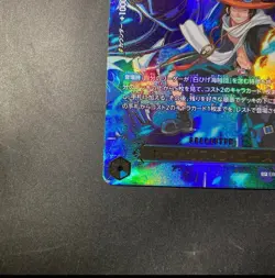 Portgas D. Ace (SP Alt Art) EB02-028 R Carrying on His Will - ONE PIECE Japanese - Image 5