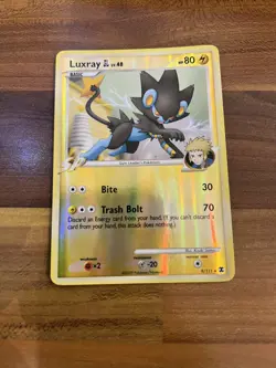 Pokemon Card Luxray GL 9/111 Platinum Rising Rivals Reverse Holo Rare NM - Image 1