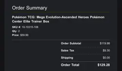 Pokemon TCG: Mega Evolution-Ascended Heroes POKEMON CENTER ETB - PREORDER ✅ - Image 3