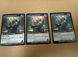 * Warcraft TCG Time Walkers Single Card Arthas Menethil - Image 1