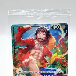 ST13-001 002 003 One Piece TCG Promo Card Bandai Luffy Ace Sabo Seven-Eleven - Image 3