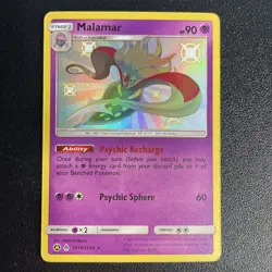 Malamar - SV18/SV94 - Pokemon Hidden Fates Sun & Moon Shiny Rare Card NM - Image 1