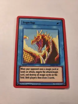 Dragon Rage 042/150 Epic - Ward TCG Trading Card Game 2nd Ed Generation 1 - NM - Image 2