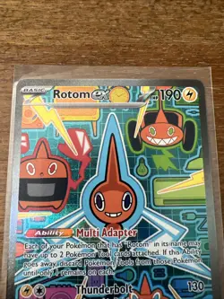 Pokemon TCG Rotom EX 126/094 Special Illustration Rare SIR ME Phantasmal Flames - Image 5