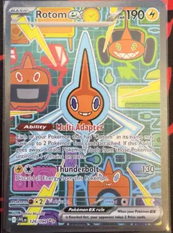 Pokemon TCG Phantasmal Flames Rotom ex SIR Special Illustration Rare 126/094 - Image 1