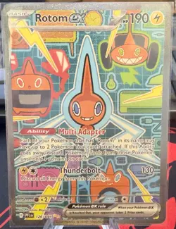 Pokemon TCG Phantasmal Flames Rotom ex SIR Special Illustration Rare 126/094 - Image 3