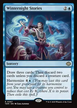 Winternight Stories Regular - Tarkir: Dragonstorm MTG-NM - Image 1