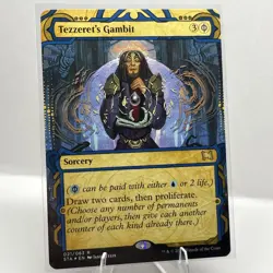 Tezzeret's Gambit (Foil Etched) Strixhaven: Mystical Archives Foil - Image 1