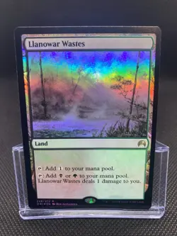 MTG Llanowar Wastes - Magic Origins NM/Foil English - Image 1