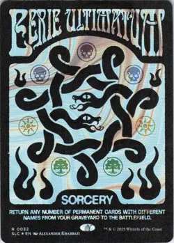 MTG Eerie Ultimatum (Halo Foil) (5) | NM Foil | Secret Lair Countdown Kit {SLC} - Image 2