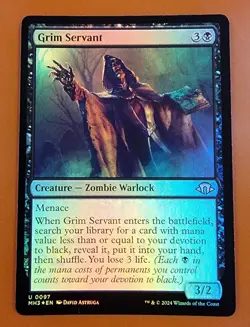 1x Grim Servant | FOIL | Modern Horizons 3 | MTG Magic Cards - Image 1