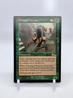 MTG Deranged Hermit NM Urza's Legacy Reserve List Rare Squirrels Magic - Image 1