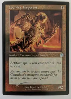 Foundry Inspector The Brothers' War: Retro Frame Artifacts Foil - MTG - Image 1