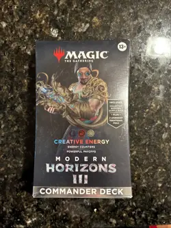 MTG Modern Horizons 3 Jeskai Commander Deck - Creative Energy SEALED - Image 1