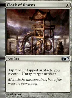 Magic 2013 (M13) #202 Clock of Omens - Image 1