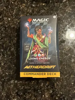 Magic the Gathering Aetherdrift - Sealed Commander Deck - Living Energy (NEW) - Image 1