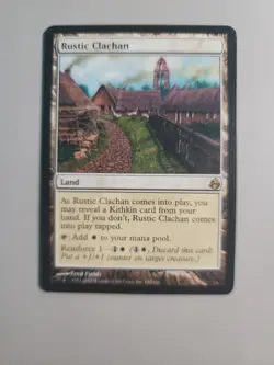 MTG Rustic Clachan Morningtide 150/150 Regular Rare - Image 1