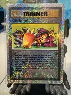 Challenge! Pokemon Trainer Card 106/110 Legendary Collection Reverse Holo 2002 - Image 1