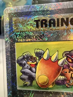 Challenge! Pokemon Trainer Card 106/110 Legendary Collection Reverse Holo 2002 - Image 2