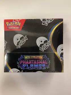 Pokemon Mega Evolution Phantasmal Flames Booster Box - Image 1