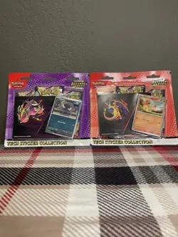 Pokemon Ascended Heroes Tech Sticker Collection Set of 2! - Image 1