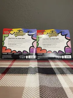 Pokemon Ascended Heroes Tech Sticker Collection Set of 2! - Image 2