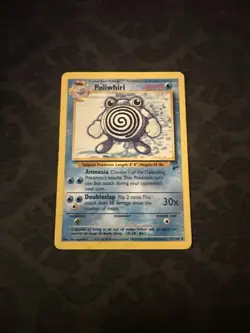 POLIWHIRL - 57/130 - Base Set 2 - Pokemon Card - Image 1