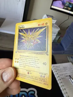 Pokemon TCG Zapdos Fossil 30/62 1st Edition - Image 2