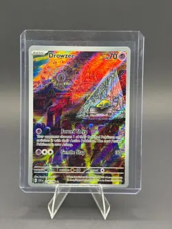 Drowzee Pokemon Scarlet & Violet Base Set 210/198 Illustration Rare Near Mint - Image 1
