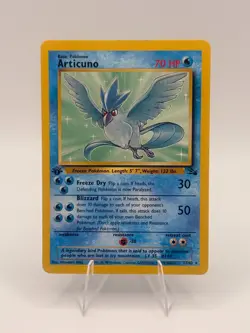 Pokemon TCG 1st Edition Articuno Non Holo Fossil Set 17/62 1999 - Image 1