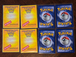 1999 Pokemon First Movie Set x4 LP WB Black Star Promo Card Full Set Excellent - Image 2