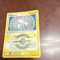Pokemon TCG-Magneton-FireRed & LeafGreen-27/112-80HP-Reverse Holo-Rare-English-. - Image 1