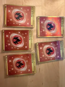 Pokemon 2023 SV Obsidian Flames OBF en Basic Fire Energy #230/197 Lot Of 5 - Image 1