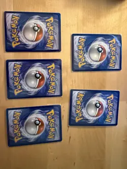 Pokemon 2023 SV Obsidian Flames OBF en Basic Fire Energy #230/197 Lot Of 5 - Image 2