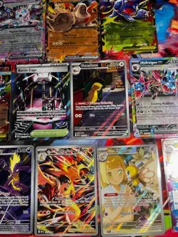12 Pokemon TCG Card Lot Illustration Rares, Ethan's Typhlosion &Lillie's Lot 2 - Image 2