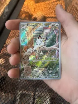 Pokemon Meowth Holo 106/094 Me02: Phantasmal Flames TCG Card - Image 1