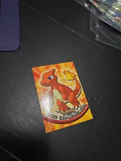 #05 Charmeleon 2000 Topps Pokemon BLUE LOGO - Image 1
